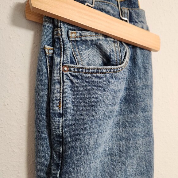 We The Free | High Waisted Button Fly Raw Hem Skinny Jeans Sz 28 - Picture 7 of 16